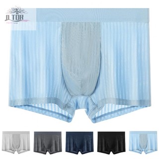 Quần lót Boxer nam Ice Silk thiết yếu Thiết kế nhẹ và thoáng khí