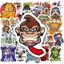50 Sticker GRAFFITI ĐỘNG VẬT | Chống Nước Sticker Dán Laptop - Điện Thoại - Đàn Guitar - Mũ Bảo Hiểm - Vali | MS: 000373