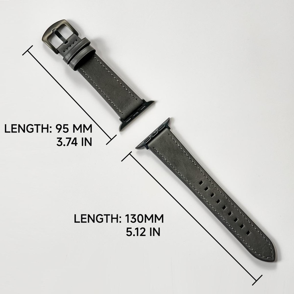 Dây da nam công sở cho Apple Watch Series11 / 10 46mm 42mm Ultra3 / 2 / 1 49mm 9 7 8 3 4 5 6 SE 45mm 44mm 41mm 40mm 38mm