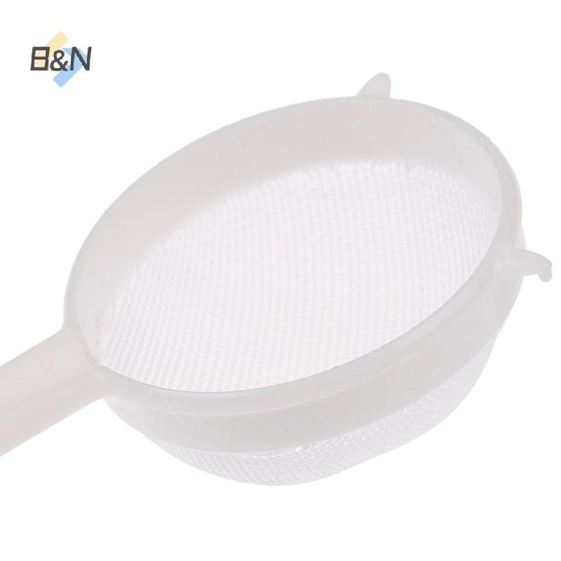 Nhà bếp B & N Màn hình nhựa cầm tay Lưới lọc lá trà Máy lọc bột rây.