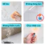 Decal dán bếp từ tính GADI chống bám bẩn, chịu nhiệt tốt, Giấy dán tường trong suốt không dùng keo, dễ dàng vệ sinh