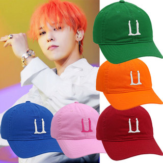 Bạn BIGBANG GD G-DRAGON UBERMENSCH Mũ bóng chày thêu đầy màu sắc Kem chống nắng thông thường Mũ đạt đỉnh cổ điển