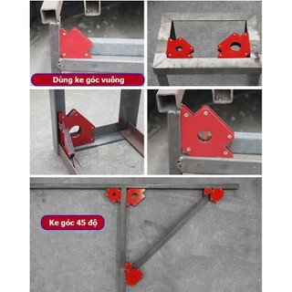 Ke góc nam châm 12kg - 22kg - 5kg hàn góc vuông, góc 45 độ