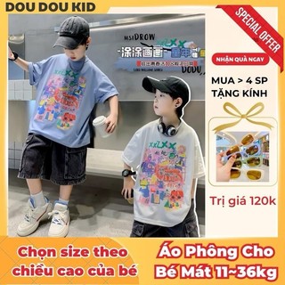 AP36 Áo Phông Cho Bé 11-36kg,XXZXX Chất Áo Cotton Mềm Mát Dễ Chịu Thoải Mai