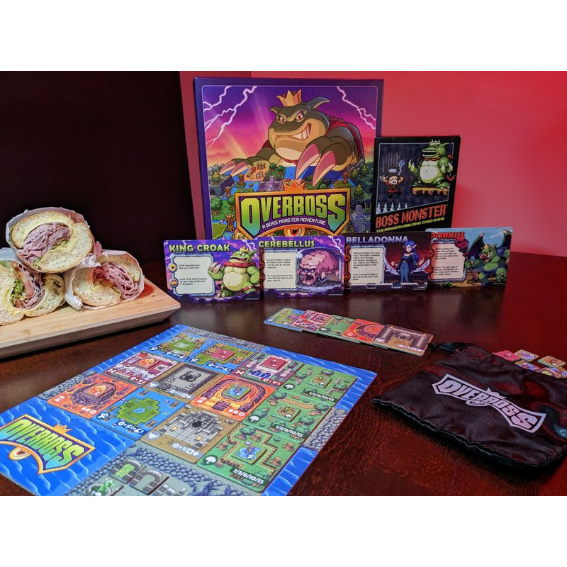 Boardgame Overboss kèm bản mở rộng Quỷ Vương KS Chính Hãng Nội Địa Trung Tigar