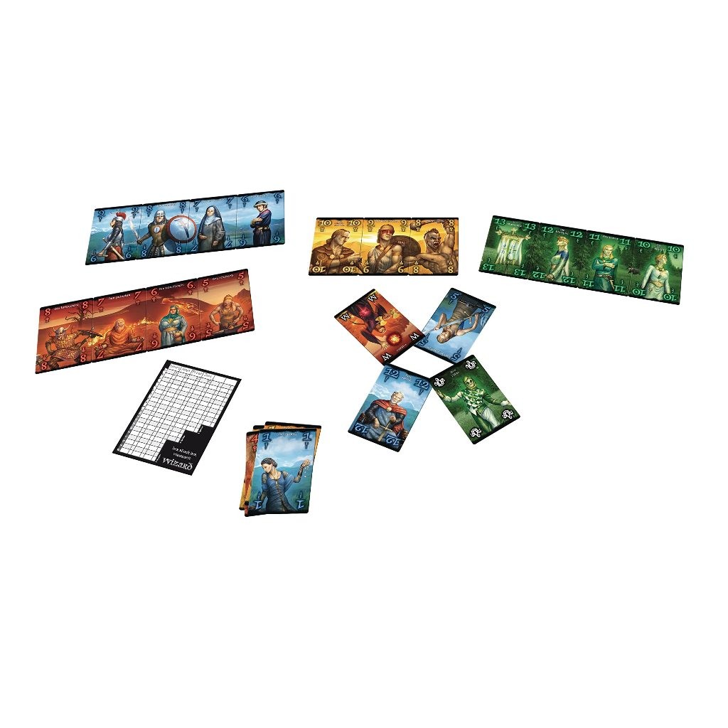 Boardgame Wizard hãng Amigo Game bản Trung trò chơi thẻ bài Tigar