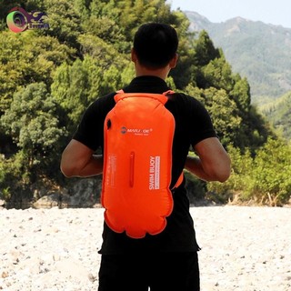 Dovewill Phao bơi có lưu trữ Túi khí đôi Ba lô bơm hơi chống thấm nước cho,lưu trữ có thể tháo rời cho,tháo rời cho vận động viên nước mở