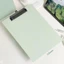 Clipboard TUYỆT VỜI, Thư mục tập tin A4 / A5 dày, Chất lượng cao Màu Gradient có thể treo được Tấm viết dọc Văn phòng Trường học