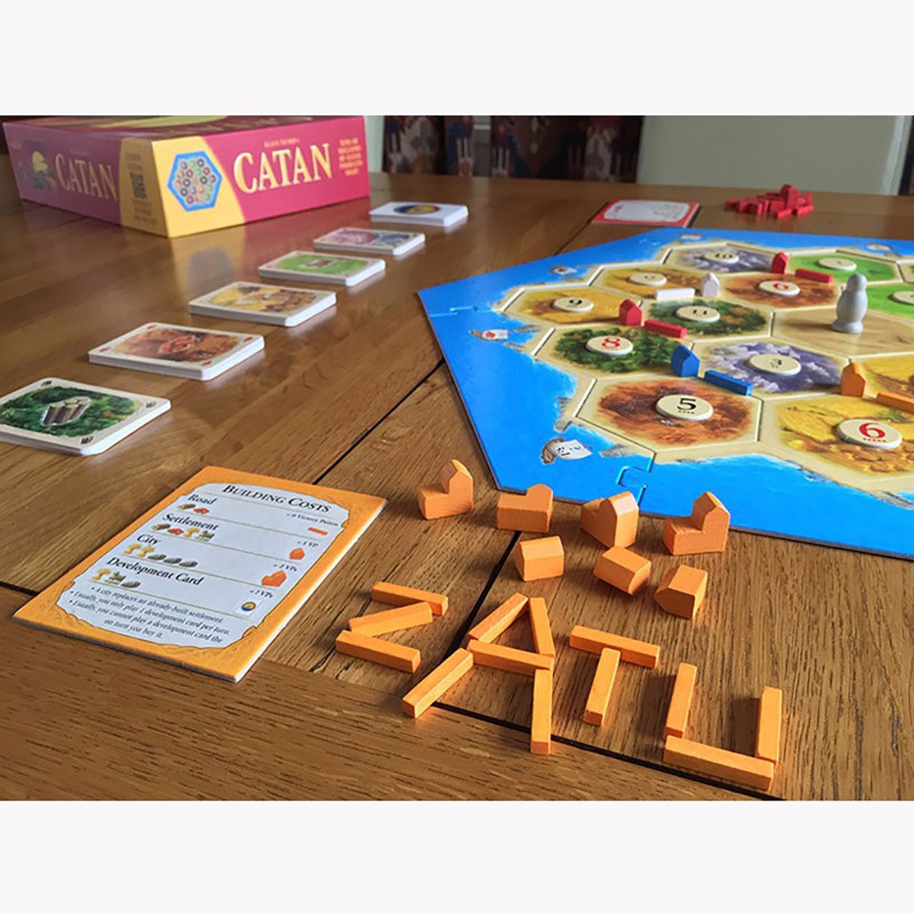 [Luật Việt] Boardgame Bộ trò chơi Catan - Xây dựng hòn đảo ngoài khơi Tigar