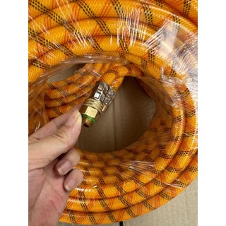 Dây Rửa Xe Áp Lực Cao 8.5mm 15 mét - 20 mét màu vàng dùng cho máy dây đai, dây curoa