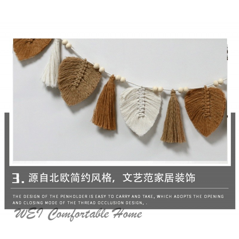 Phong Cách Mới Trang Trí Tường Nhà Tấm Thảm Dệt Tay B & B Màn Nền Phòng