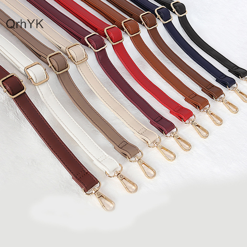 Dây đeo túi 130cm có thể điều chỉnh, rộng 1.8cm, da, thay thế cho túi đeo vai/đeo chéo