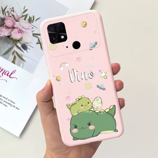 Dành Cho Xiaomi Poco C40 C 40 Vỏ Tên Lửa Dễ Thương Phi Hành Gia Chống Sốc Ốp lưng Silicon Cho Xiomi Poco C40 PocoC40