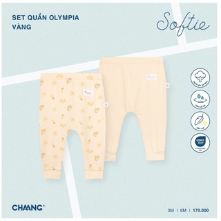 Chaang SS2024 Set 2 chiếc quần sơ sinh Olympia Chaang