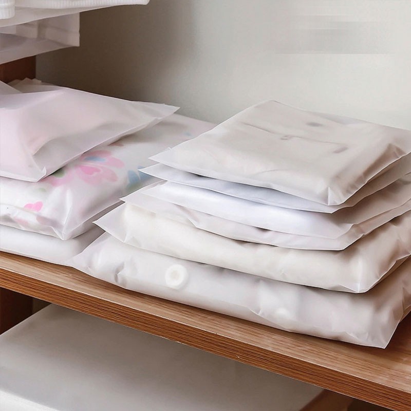 Bộ 5 Túi zip đựng mỹ phẩm, giày dép, Đồ du lịch đủ Size chống thấm nước