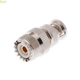 Dusur BNC Nam Cắm Vào UHF SO239 PL-259 Nữ Jack RF Đồng Trục Đầu Nối Cáp
