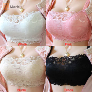 Marbit Áo ngực ngực Ba ngực Áo ngực Không dấu vết Áo ngực chống ánh sáng Chữ thập Hàn dày Phần mới