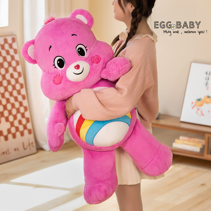 ((Phiên bản chính hãng) Gấu Chăm Sóc Size Lớn 90cm Sang Trọng Đồ Chơi Chăm Sóc Gấu Búp Bê Cầu Vồng Gấu Bông Quà Tặng Cho Trẻ Em Quà Tặng Sinh Nhật