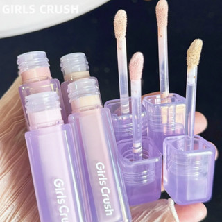 GIRLS CRUSH Kem Che Khuyết Điểm Nhung Brightening Che Quầng Thâm Rách Máng Kết Hợp Da Khô Da Dầu Da Khô