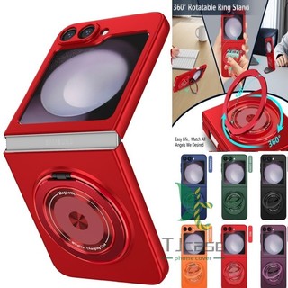 Ốp lưng có thể xoay siêu từ tính cho Samsung Galaxy Z Flip 6 Z Flip 5 Z Flip 4 Z Flip 7 Vỏ giữ vòng sạc không dây