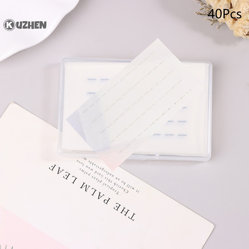 Kuzhen 40 / 200 Chiếc Băng Dính Chống Thấm Nước Keo Lông Mi Keo Dán Dây Tự Dính Lông Mi Keo Không Gây Dị Ứng Dụng Cụ Trang Điểm Tại Nhà HOT