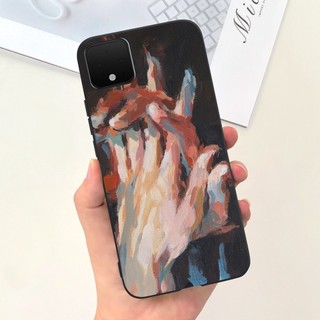 Dành Cho Google Pixel 4 XL Ốp Lưng G020P G020 Vỏ Silicon Mềm Chống Sốc Hoa Hoạt Hình Dễ Thương Cho Google Pixel XL4