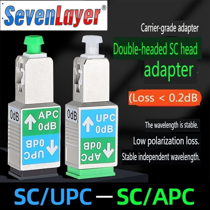 Bộ chuyển đổi sợi quang SC / APC sang SC / UPC Đầu nối sợi quang nữ APC ...