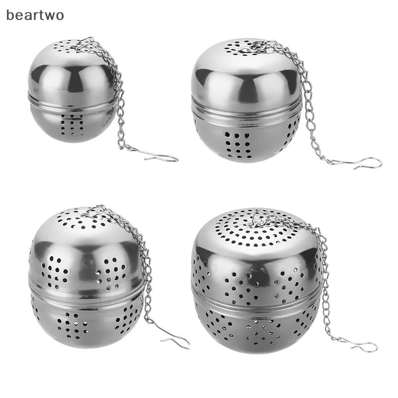 < Beartwo > Bộ lọc lưới trà rò rỉ trà bằng thép không gỉ Bộ lọc trà pha đẹp