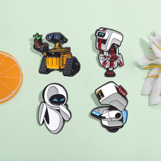 '' Khoa Học Viễn Tưởng Phim Robot Wall-E 'Men Trâm Cài Quần Áo Thời Trang Phụ Kiện Túi Học Huy Hiệu Quà Tặng Cho Bạn Bè