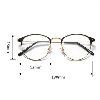 Kính đổi màu nam nữ gọng kim loại cao cấp, Mắt kính thời trang chống tia UV và ánh sáng xanh style hàn quốc Styley K028
