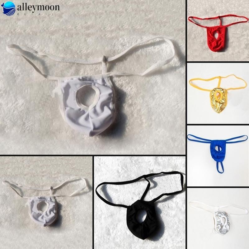 ⚡Tin TỨC MỚI CHO NAM⚡Nam Mới Gợi Cảm Quần Lót Dây Thông Có Lỗ T-back Quần Lót Gợi Cảm