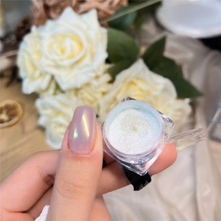 Xeijayi bột ngọc trai ánh trăng cho nail, gương mặt trăng, dụng cụ trang trí móng nghệ thuật