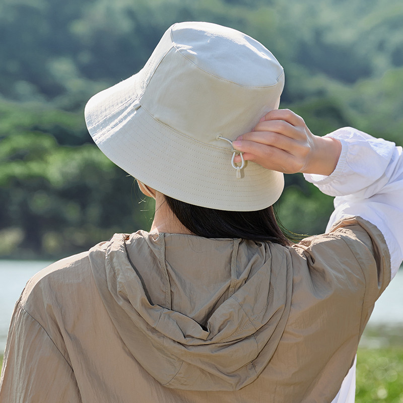 Ảnh Mũ ngư dân CAMEL CROWN dành cho nam và nữ có vành lớn Mũ chống nắng leo núi ngoài trời 3
