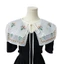 Mya Vintage Cổ Hoa Có Thể Tháo Rời Thêu Hoa Cổ Giả Nữ Cổ Áo Cổ Ngựa Váy Cổ Giả