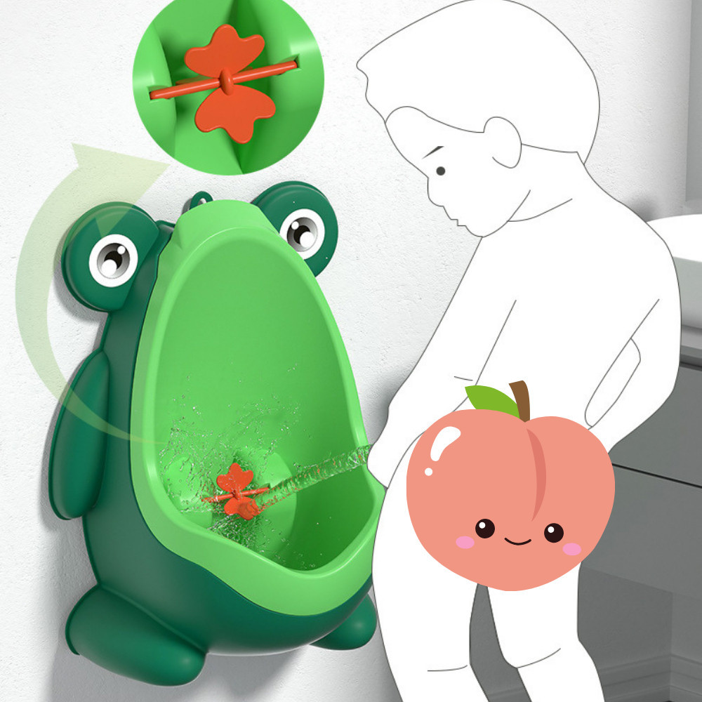 Bồn Tiểu Đứng Cho Bé Trai, bồn đi vệ sinh gắn tường tập đi vệ sinh cho bé.