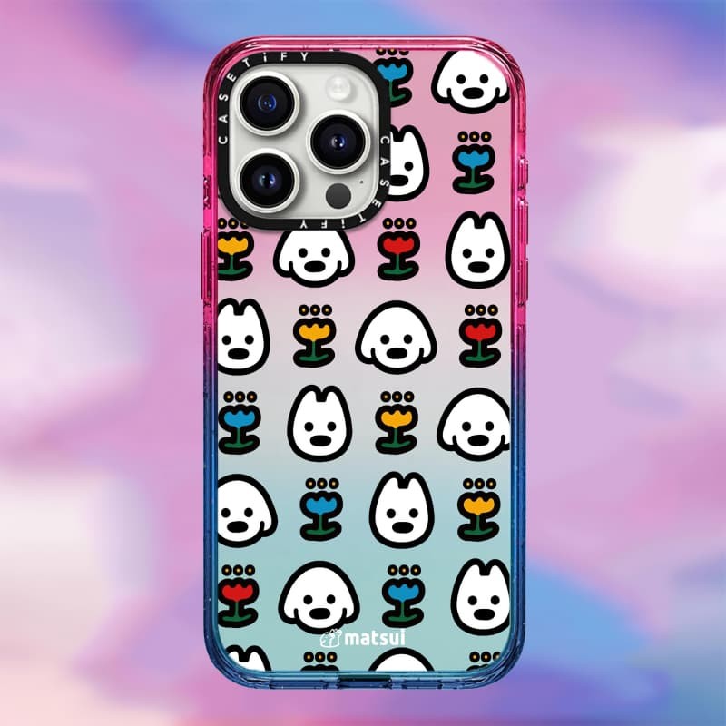 Casetify X Nhiều Chó Ốp Lưng Cạnh Đen Đào Haze Cotton Kẹo Bộ Sưu Tập Màu Sắc Trong Suốt Cứng Ốp Lưng Tác Động Cho Apple IPhone 12 13 14 15 16 Pro Max Plus Có Hộp