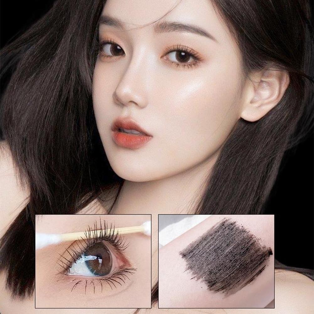 Learnever Ống Thép Nhỏ Matte Mascara Trang Điểm Siêu Mịn Kéo Dài Mỹ Phẩm Chống Thấm Nước Lông Mi Nhanh V9u0