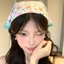 JVSUB Nữ Khăn Trùm Đầu Vuông, Ren Hoa Thoáng Khí Dây Buộc Turban, Dây Buộc Tóc Chống Nắng Thanh Lịch Ngọt Ngào Xuân Hè