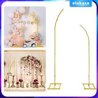 Kim loại Arch Backdrop Stand Trang trí nền Dễ dàng cài đặt Khung vòm đa chức năng cho vòi hoa sen kỷ niệm