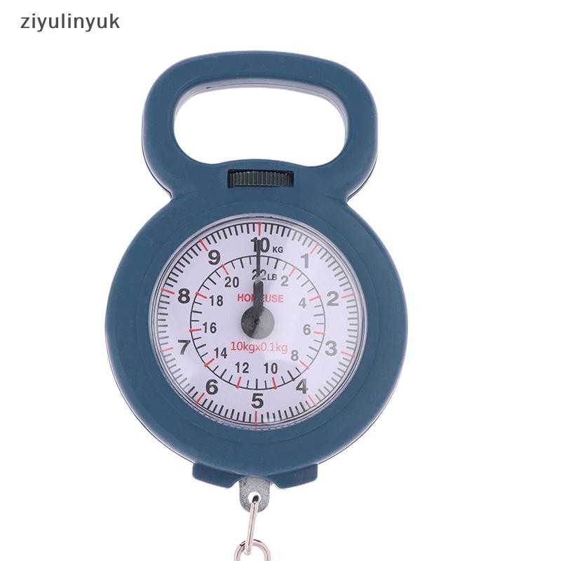 Ziyulinyuk Móc lò xo Con trỏ Câu cá 10kg, Cân kỹ thuật số thực phẩm, Cân hành lý
