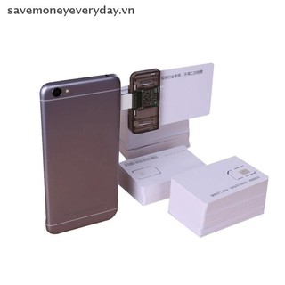 [savemoneyeveryday] Bộ chuyển đổi thẻ SIM 1Pc Đầu đọc thẻ SIM SIM SIM cho điện thoại Android (Cắm và chạy) Phụ kiện điện thoại Moble [vn]