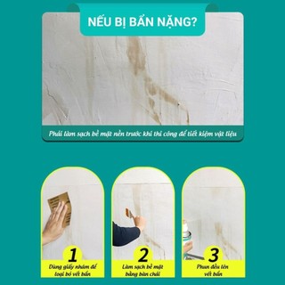Bình Xịt Sơn Sửa Tường Nhà 1600ML - Làm Sạch Nhanh Tường Bị Vẽ Bẩn, Nấm Mốc,Vết Bẩn Cứng Đầu, Vết Ố Vàng NGÓI HOME ST01