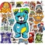 50 Sticker GRAFFITI ĐỘNG VẬT | Chống Nước Sticker Dán Laptop - Điện Thoại - Đàn Guitar - Mũ Bảo Hiểm - Vali | MS: 000373
