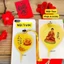 Lá Bồ Đề 12 Con Giáp In 2 Mặt Đã Khai Quang - Mặt Trước Con Giáp - Mặt Sau Hình Phật Bản Mệnh