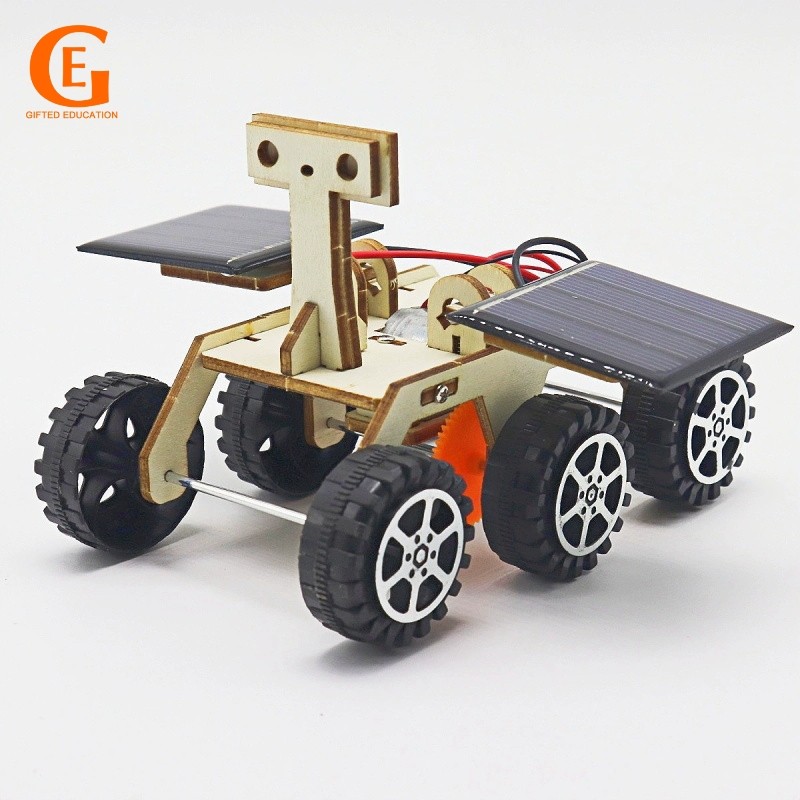 Quà TẶNG GIÁO DỤC chạy bằng năng lượng mặt trời Lunar Rover DIY Mô hình ...