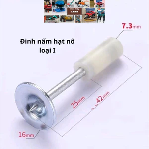 Đinh nấm hạt n.ổ dùng cho máy b.ắn đinh Loại 7.3mm dùng cho tất cả các loại máy b.ắn đinh