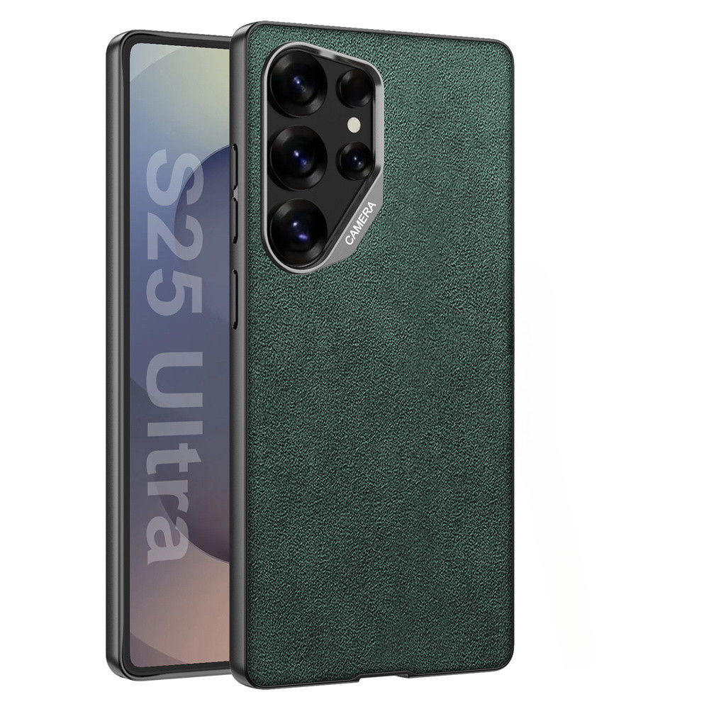 Ốp Da Vỏ Cứng Chống Sốc Cho Galaxy S25 Ultra Ốp Lưng Điện Thoại Samsung Galaxy S25 S24 S23 Ultra Bảo Vệ