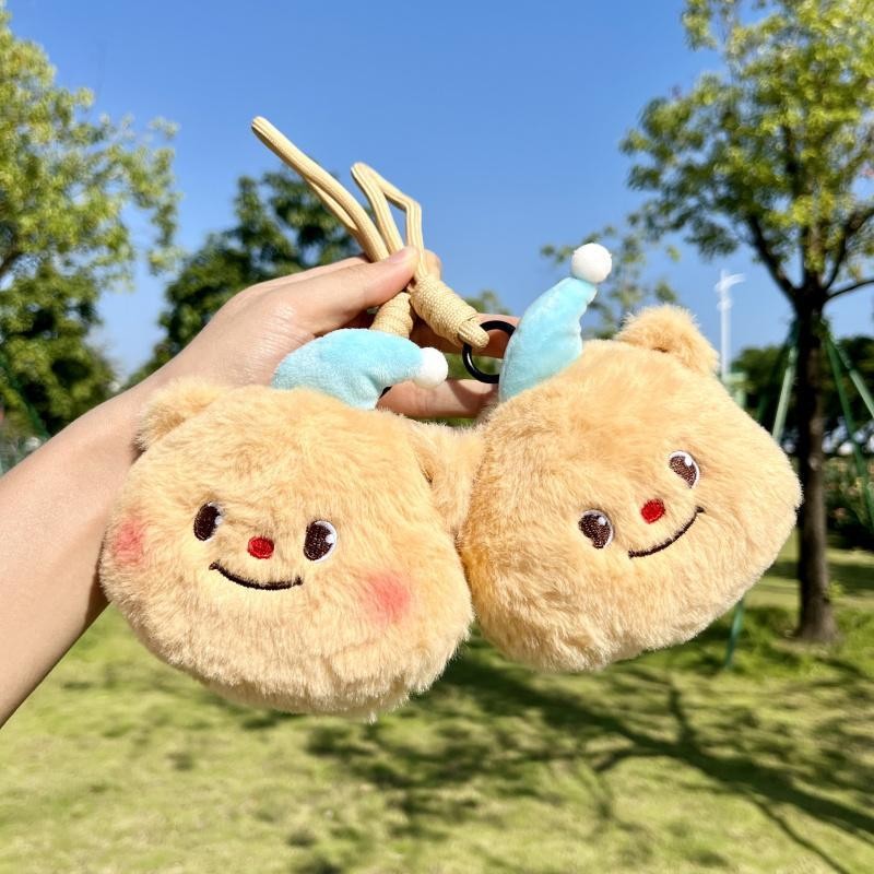 [Aria] Ví đựng tiền hình gấu bơ, hộp đựng tai nghe cho sinh viên, quà tặng mặt dây chuyền