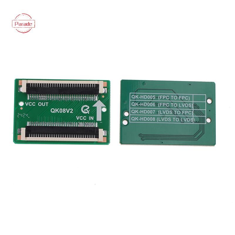 Màn hình LCD diễu hành Thay thế màn hình LCD Bộ chuyển đổi tín hiệu Bảng mạch QK0801A 0802A 0802B Đầu nối cáp Bộ chuyển đổi Bảng phụ kiện sửa chữa VN