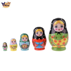 5 Chiếc Dễ Thương Nga Làm Tổ Búp Bê Matryoshka Bộ Búp Bê Cho Trẻ Em Đồ Chơi Sinh Nhật Giáng Sinh Phục Sinh Quà Tặng Trang Trí Nhà Cửa